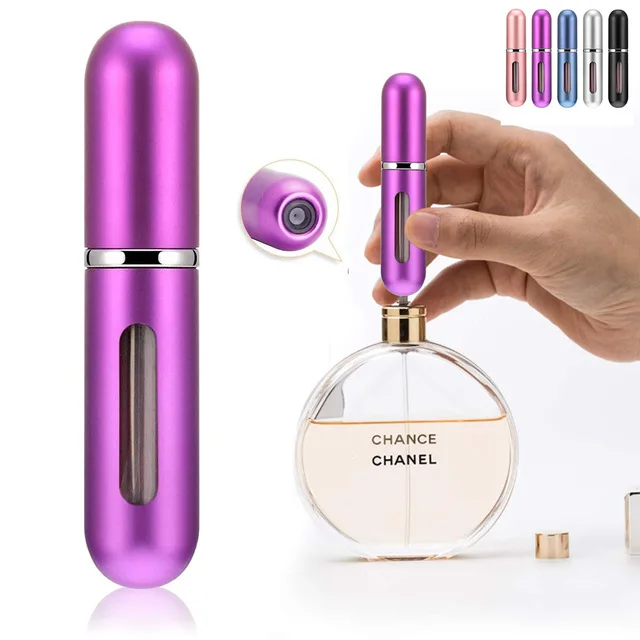  1PC 5ML Cosmetic Storage Perfume Bottle Scrub Portable Ultra Light Mini Storage Box Travel Prepare 