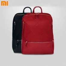 Xiaomi 90 Fun13 дюймов рюкзак женская мода ромбовидная решетка элегантный Mochila Студенческая повседневная школьная сумка