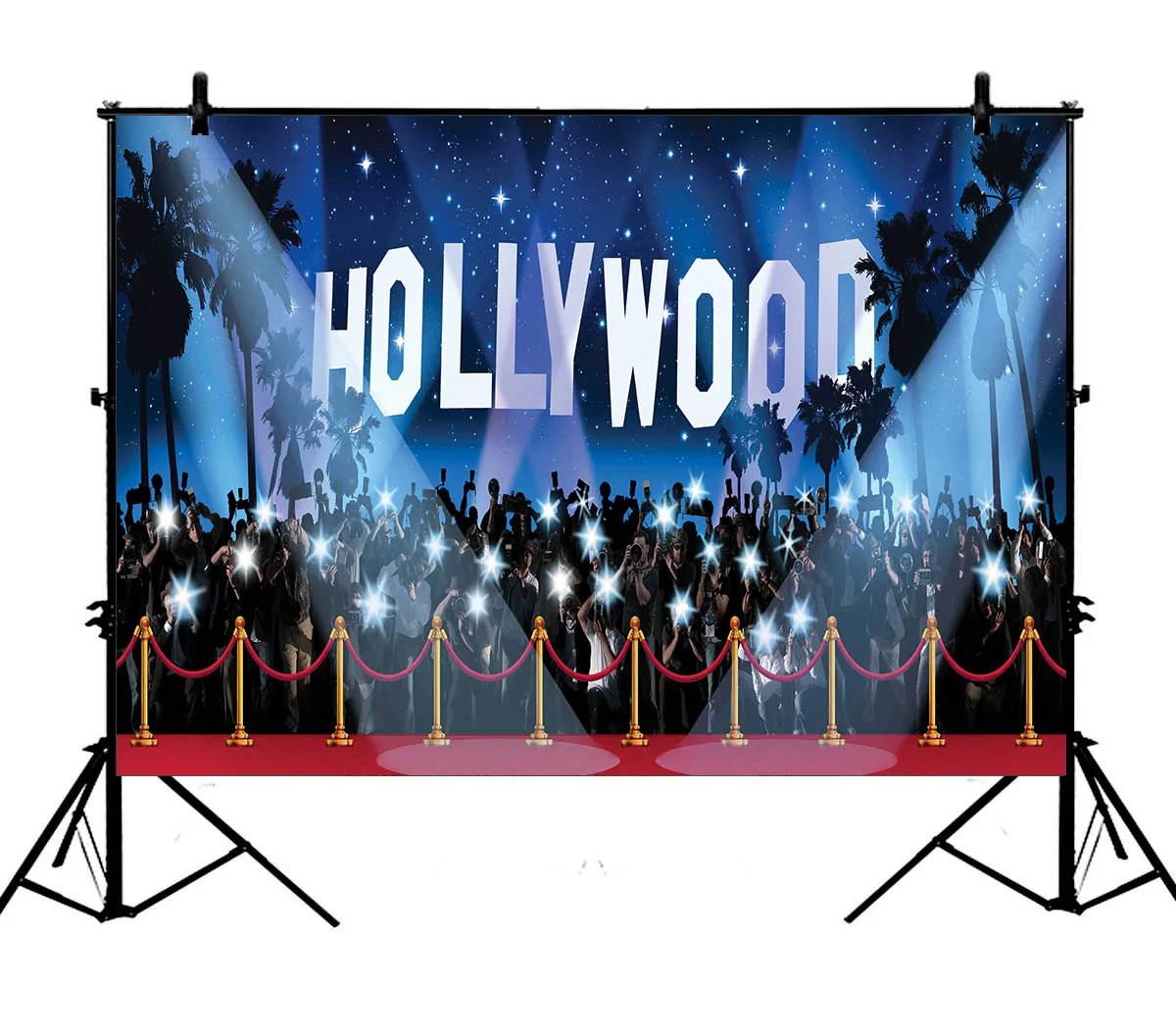

5x7ft Hollywood Polyester Photo Background Portrait Backdrop