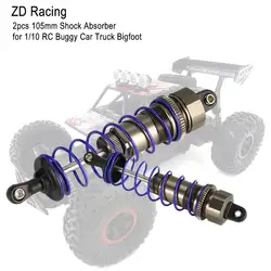 ZD racing 2 шт 105 мм амортизатор демпфер Подвеска для 1/10 RC для багги грузовика Bigfoot модель автомобиля игрушка запасные части Аксессуары