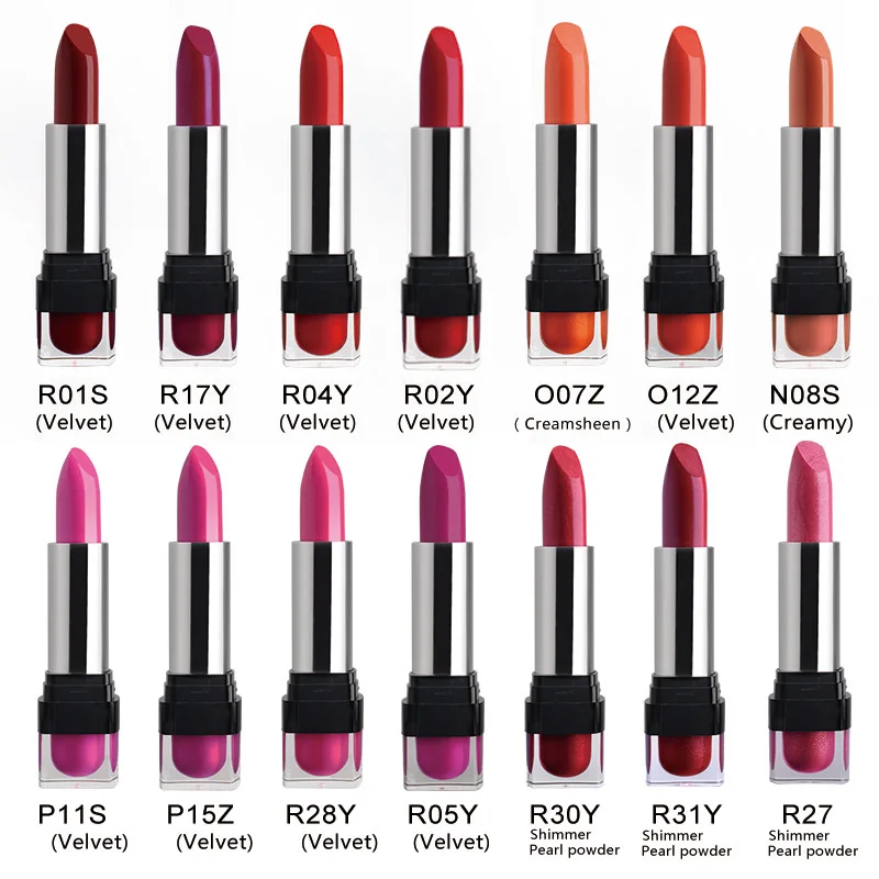HENLICS Brand 28 Colors Gorgeous Velvet Waterproof Lipsticks Matte Long-lasting Easy to Wear Lips Makeup Cosmetics (13)