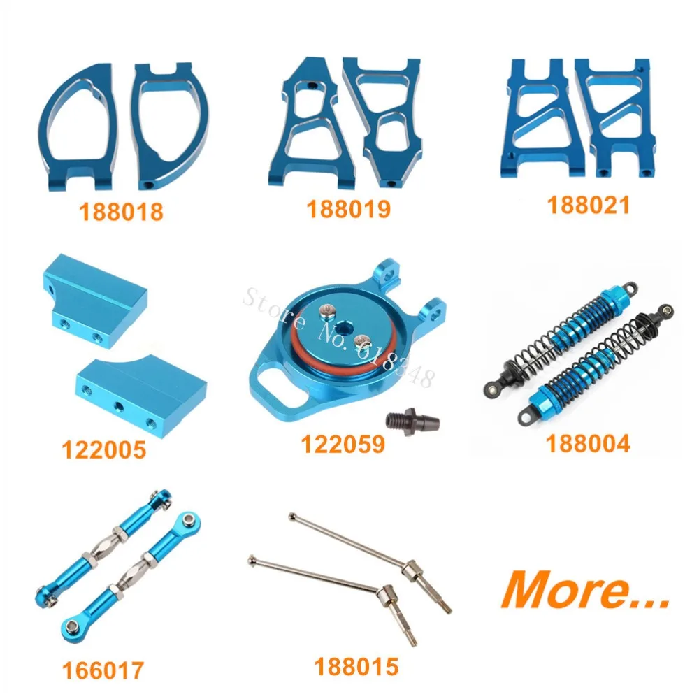 

HSP Monster Upgrade Parts Aluminum for RC 1/10 Nitro Power Advanced Off Road Truck 94188 Alloy Spare Replacement Option