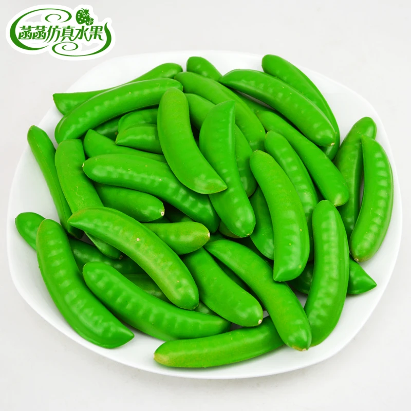 

Artificial fruits and vegetables plastic pea holand beans fake fruit model of home photography props