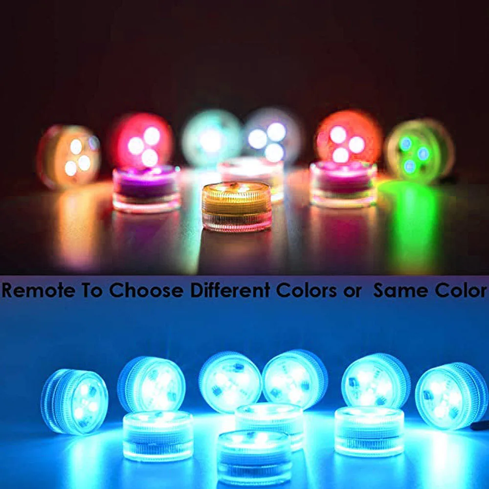 COURNOT RGB 13 Colors LED Light for Hookah Shisha Bar Festive Party Decoration Remote Control Nargile Chicha Hose Accessories
