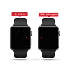 2 peças/lote 3D TPU Anti-Choque (Não De Vidro) completa Cobertura Película Protetora Para A Maçã iwatch Relógio Série 1/2/3 42 38mm mm