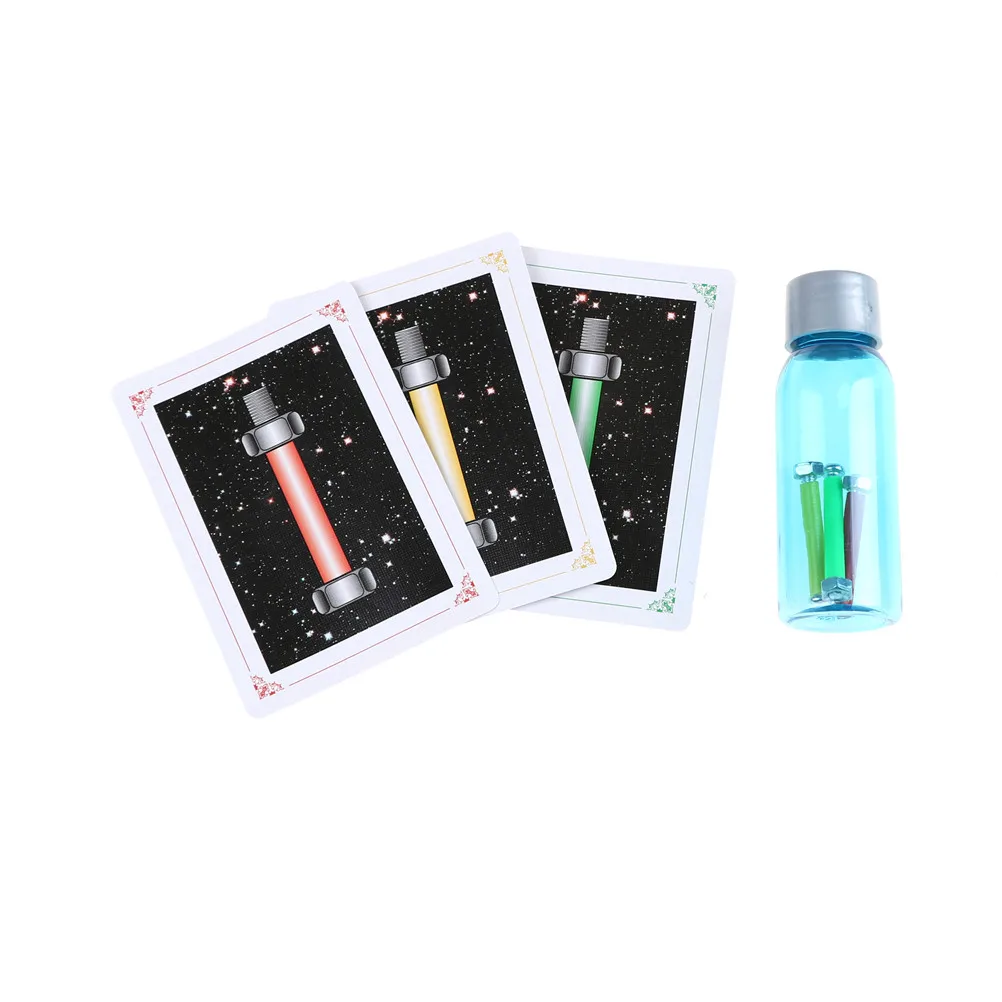 

1Set Magice Nut Off Bolt Screw Tricks Micro Psychic Rotating Magic Tricks Easy To Do Magic Illusion Hot Sale