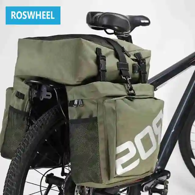 Roswheel Bike Bags 37l Mtb Mountain Rack Bag 3 In 1 Roswheel Bike Bags 37l Mtb Mountain Rack Bag 3 In 1 Multifunction Road Bicycle Pannier