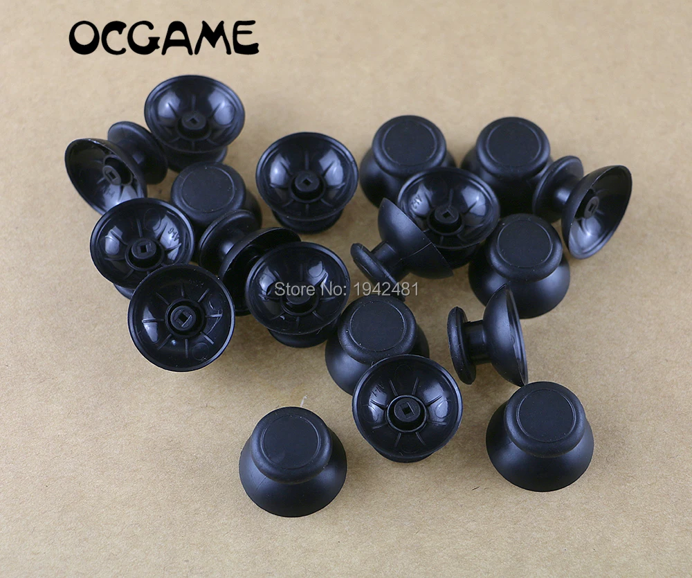 20Pcs Piccolo Foro Nero 3D Analogico In Plastica Levetta Bilanciere Joystick Grip Cap Shell Caps Per Wii U Wiiu Pro Controller