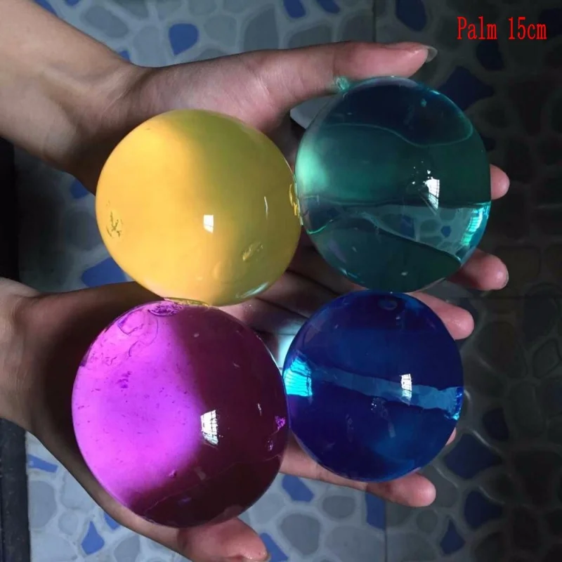 

25pcs Pearl Shape 13-15mm Big Crystal Soil Water Beads Mud Grow орбизы Ball Kids Toy Wedding Home Decor Magic Jelly Beads