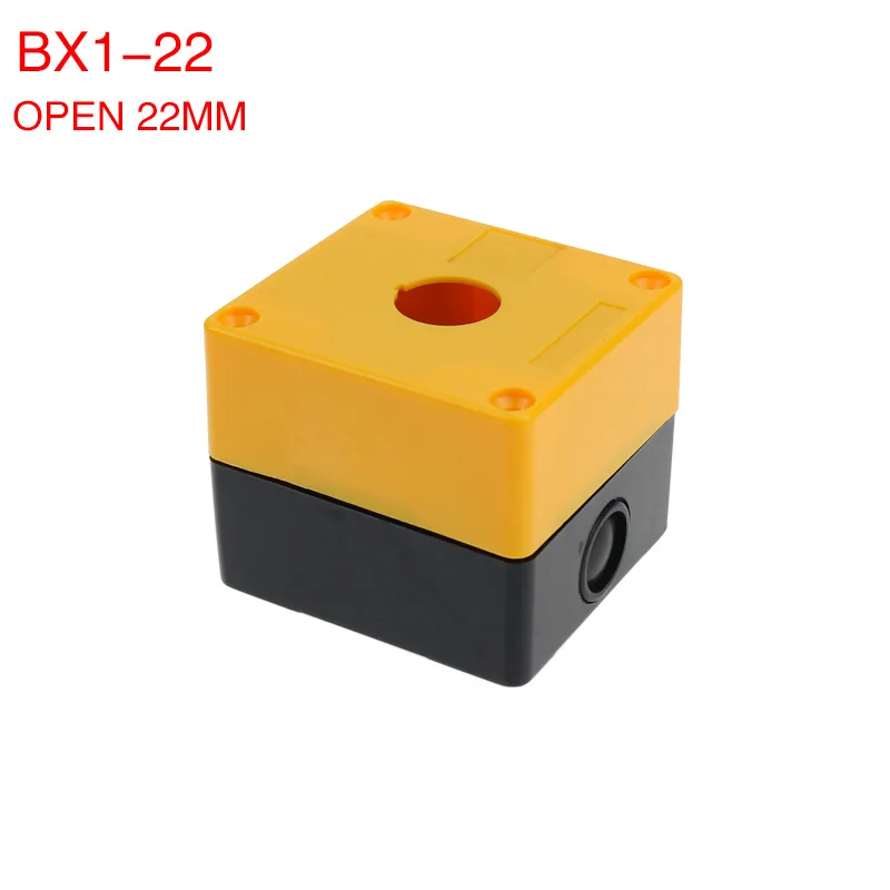 

Single hole button box one hole button box control box 22mm BX1-22 emergency stop button box