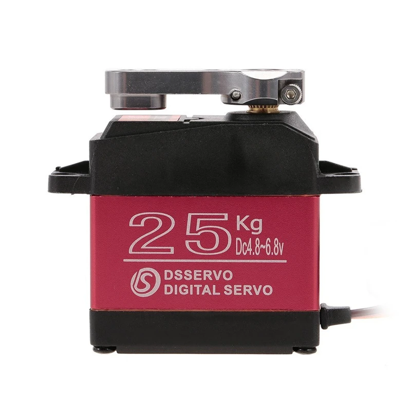 

DSSERVO DS3225 25KG Metal Gear High Torque Waterproof Digital Servo For RC Airplane Robot