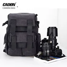 CADeN Waterproof Canvas Camera Bag M5 Backpack Photo Video Digital Camera Case For DSLR Canon Nikon D5200 D3100 D80 D90 60D 70D