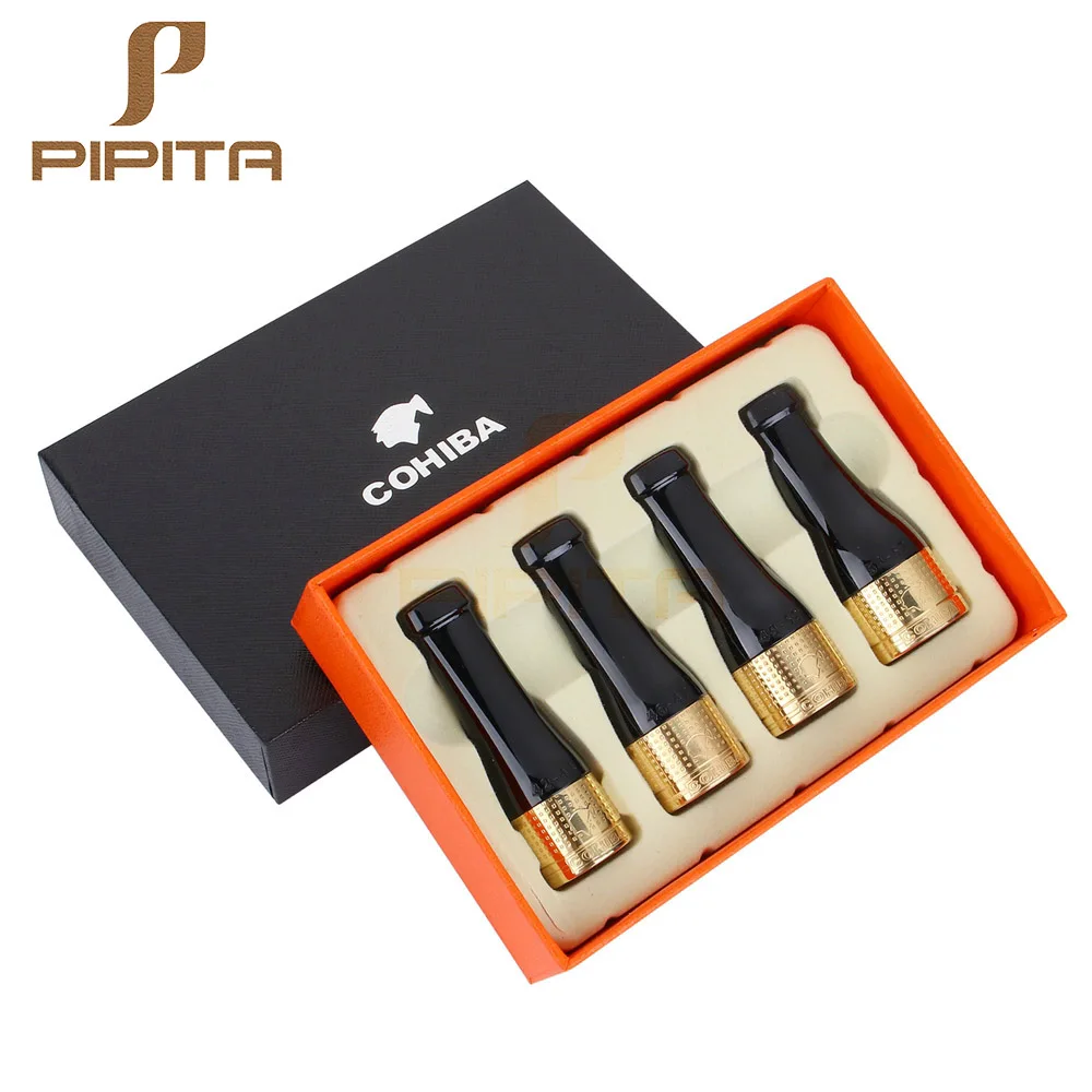 Cohiba Стиль G Adgets сигары сопла держит серебро Медь чистый смолы сигар сигаретная