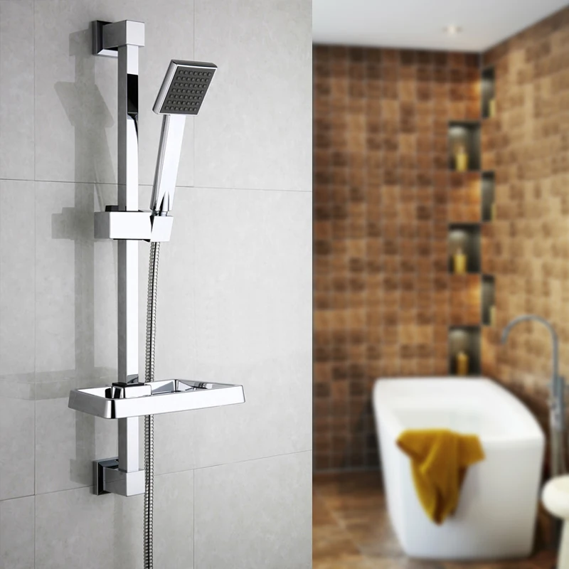 Superfaucet Bathroom Handheld Shower Slide Bar Hand Held Shower Bracket