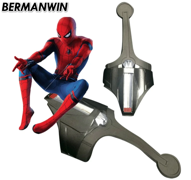 

BERMANWIN High Quality Tom Spiderman Shooter Homecoming Spiderman Webshooter Cosplay Props