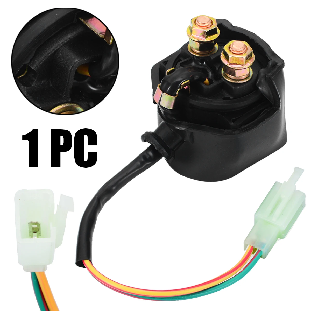 Treyues 1PC Moto GY6 Starter Relay 20W 12V High Quality Solenoid For Chinese ATVs Kart Scooter Moped ATV 50cc 125cc 150cc