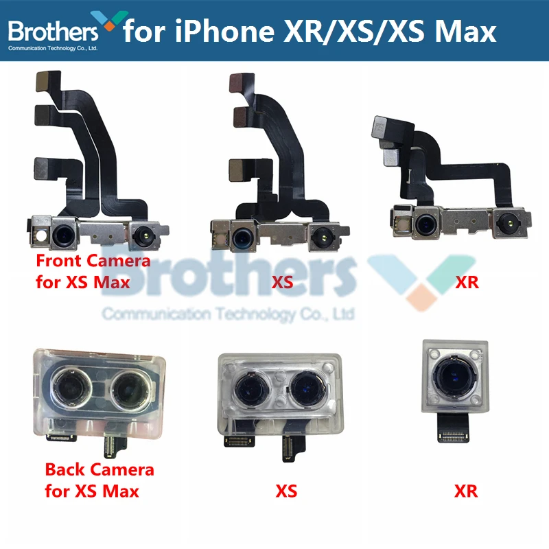 Фронтальная камера для iPhone XR XS Max маленькая фронтальная модуль фронтальной