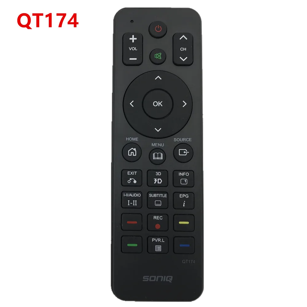 NEW ORIGINAL SONIQ SMART 3D LED HD TV REMOTE CONTROL QT174 For Smart 3D