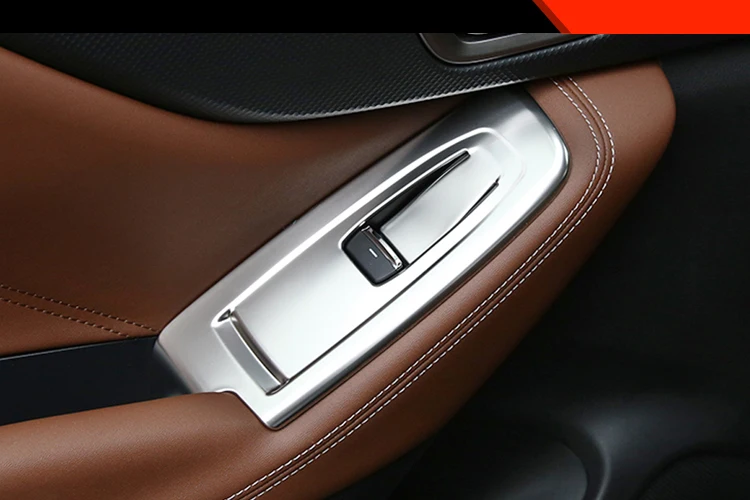 Для Subaru Forester SK аксессуары для интерьера, двери, подлокотника, окна, кнопка включения, накладка, наклейка