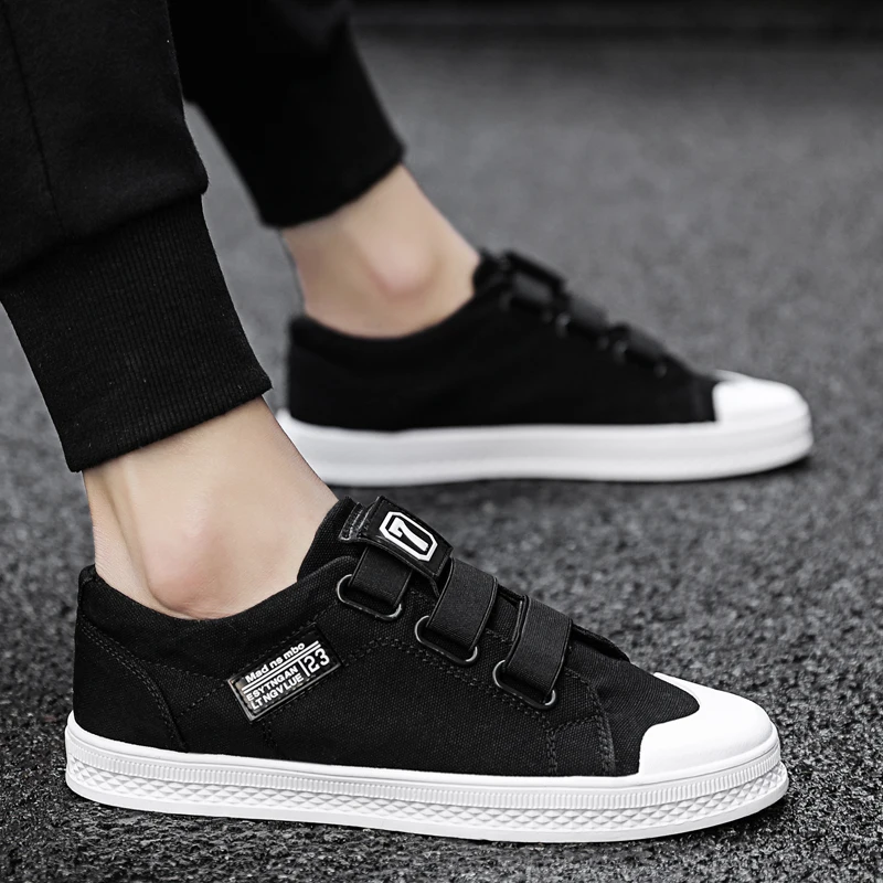 

2019 new summer Korean version of the trend of men's shoes a pedal lazy cloth shoes wild casual tide shoes canvas shoes