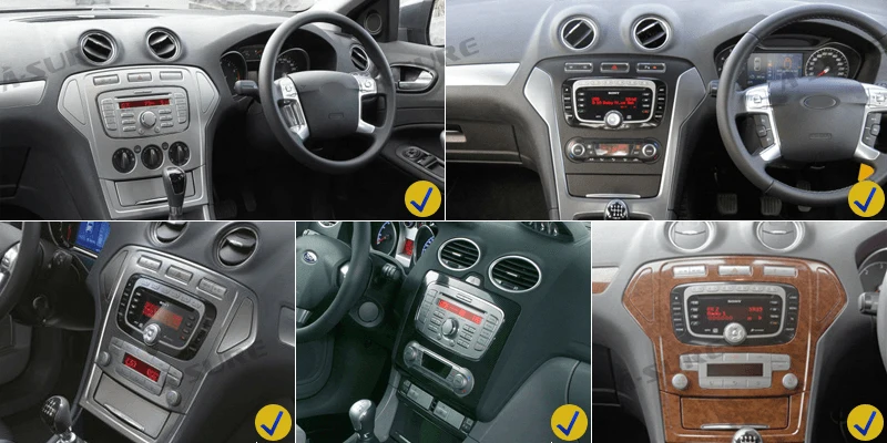 Sale A-Sure 7" Car Auto Radio GPS Player DVD Navigation For Ford Mondeo Focus Galaxy S-Max C-Max Kuga Rear USB Port & Dual DAB+ 7