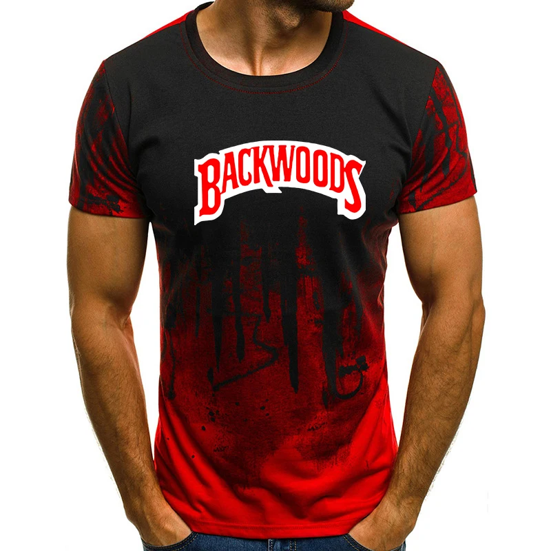

Cool Backwoods Print Camouflage Short Sleeves T-Shirt Tops S-4XL