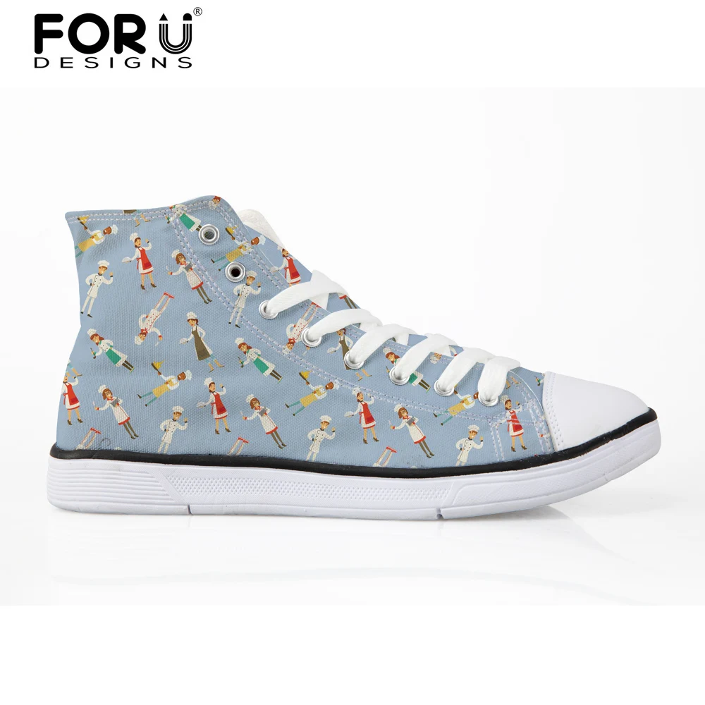 Buy FORUDESIGNS Cute Happy Chef Pattern