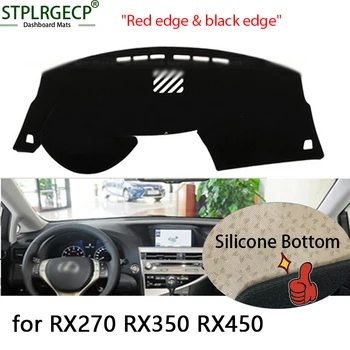 

Top Quality Double layer Dash Mat Dashmat Dashboard Cover Sun Shade Dash Board Cover Carpet for Luxus RX270 RX350 RX450 2009-14