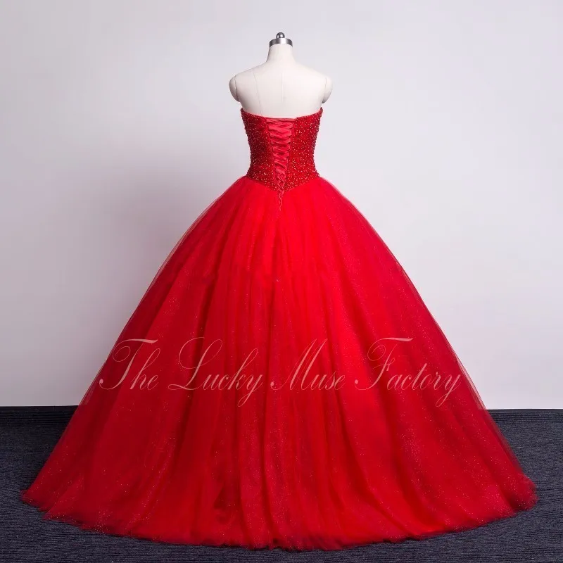 Custom-Make-Red-2017-Quinceanera-Dresses-Ball-Gown-Sweetheart-Tulle-Beading-Long-Sweet-16-Year-Princess