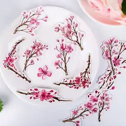 15/упаковка милые Cerasus Kawaii вишня Скрапбукинг наклейки s DIY Craft Decoracion пуля журнал фотоальбомы украшения Стикеры