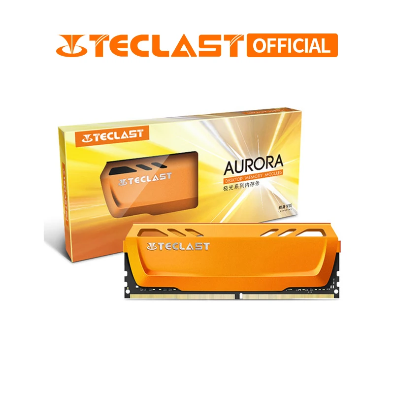 Teclast أورورا سلسلة A30 DDR4 4 GB 8 GB 16 GB الذاكرة 2400 Mhz 2666 MHz 288pin 1.2 V ذاكرة وصول عشوائي مكتبية DIMM