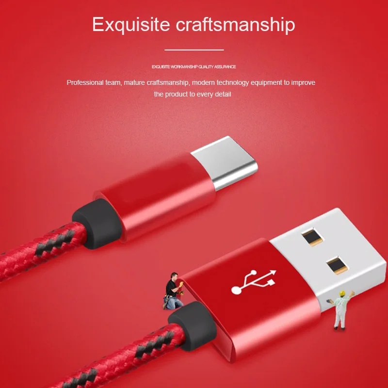 30CM-1M-2M-Data-USB-Type-C-Charger-Cable-Fast-for-Samsung-S9-S8-Note-8 (2)