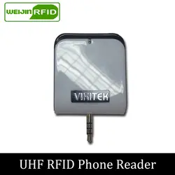Портативная UHF RFID считыватель vikitek VFR01 гарнитура отверстие может использоваться для выборочного контроля ручной Мини micro читатель, писатель