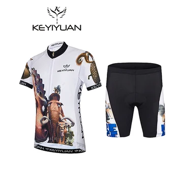 

2018 KEYIYUAN Kids Summer Cycling Shorts Freddy Krueger Bicycle Clothing MTB Road Racing Racing Kids Cycling Clothing