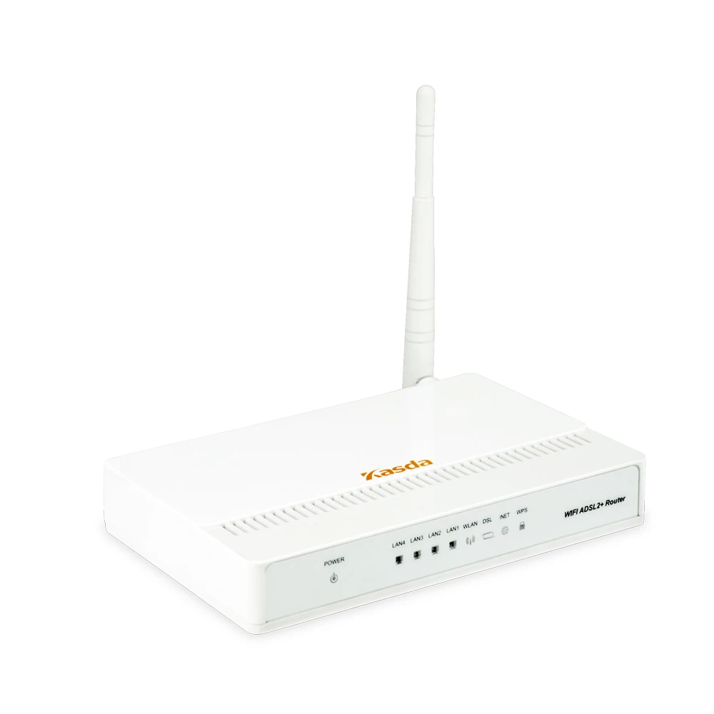 Kasda KW5819 Wireless N ADSL 2+ Modem WI FI Router 4 Port 150Mbps External MIMO Antenna WI FI