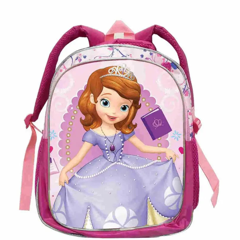 

Hot Sofia Princess Schoolbag Kids Backpack School Bags Kindergarten Children Bagpack Satchel Bookbag Orthopedic Girls