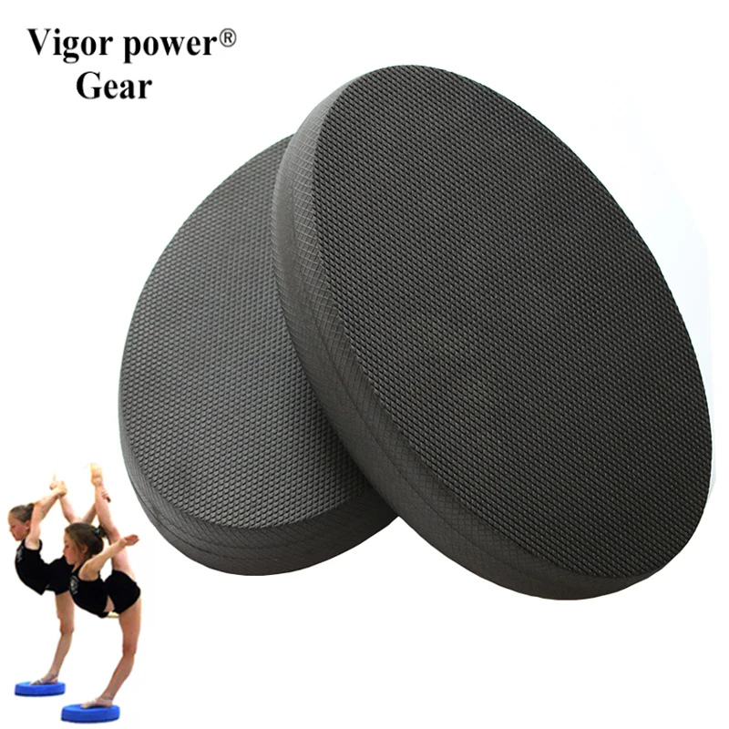 

Black Balance Pad dancing slimming Balance Pad Non-slid Yoga Cushion for Yoga Exercise Training Stability Mobility Balance