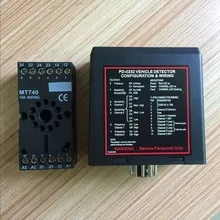 Управление парковкой автомобиля Двухканальный детектор петли/платная система двухканальный индукционный детектор петли PD232