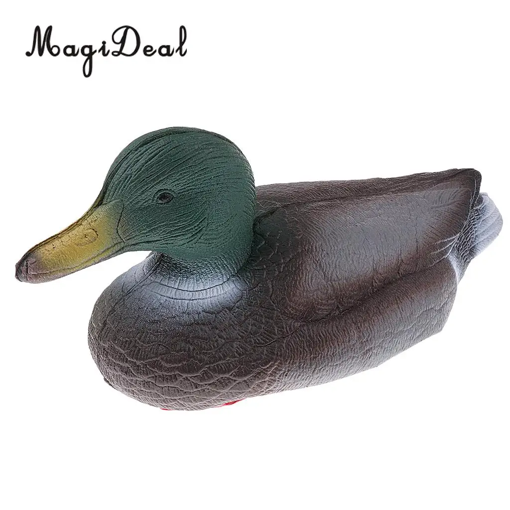 MagiDeal Bow XPE Fishing Hunting Duck Decoy Drake Floating Keel Male Duck