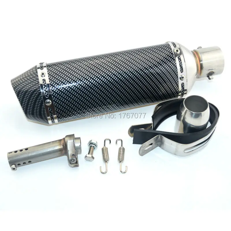 Motorcycle Modified Dirt Pit Bike Racing Exhaust Muffler Silencers With