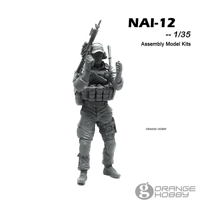 OHS YuFanModel 1/35 NAI-12-22 NAI серия часть II Современная армейская сборка военные полимерные миниатюры Модели Строительные наборы oh - Цвет: NAI-12