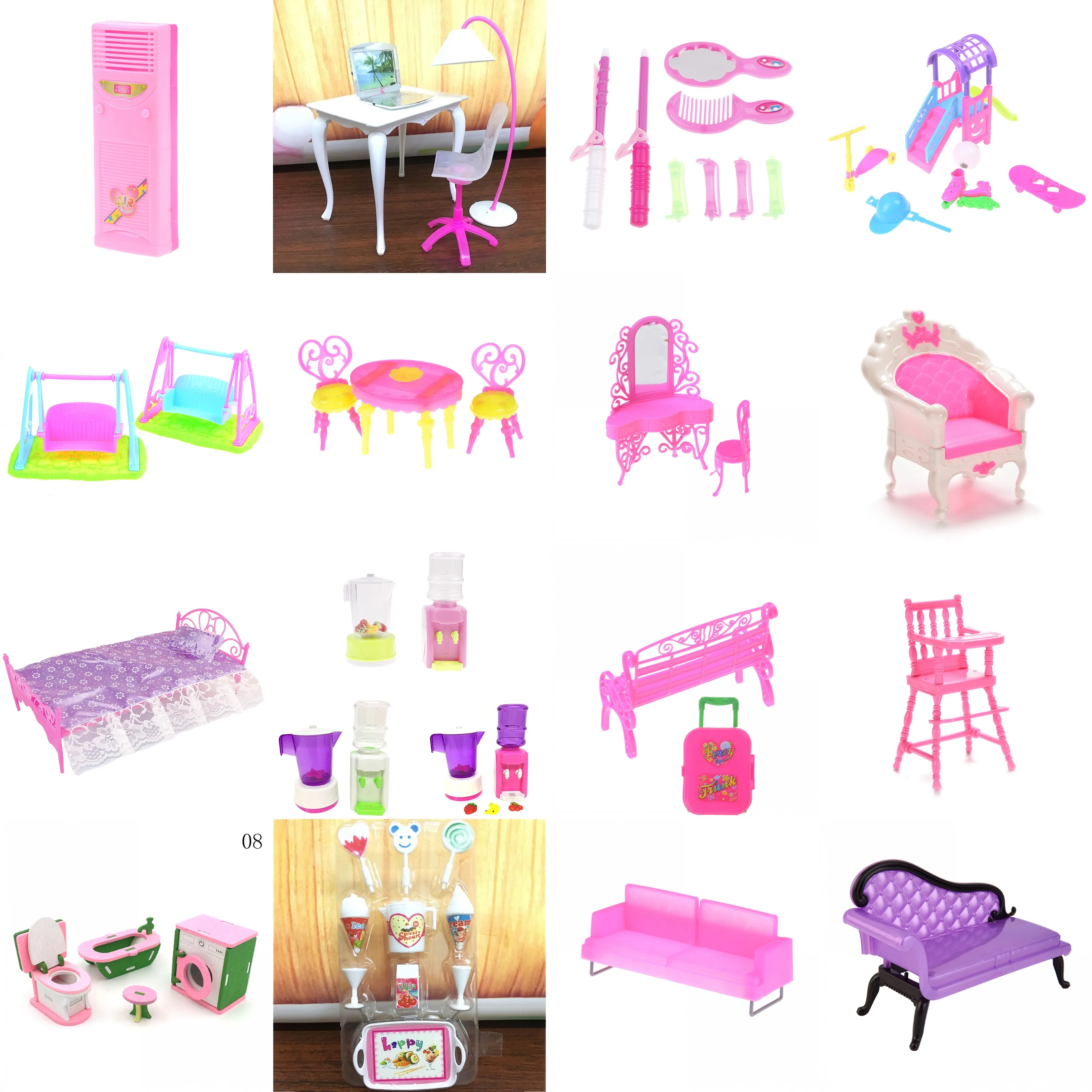 Kid Plastic Pretend Play Table Chair Furniture Toy Doll Accessories Furniture Dolls House Miniature Bath Bed Living Room Toy Kid Plastic Pretend Play Table Chair Furniture Toy Doll Accessories Furniture Dolls House Miniature Bath Bed Living Room Toy