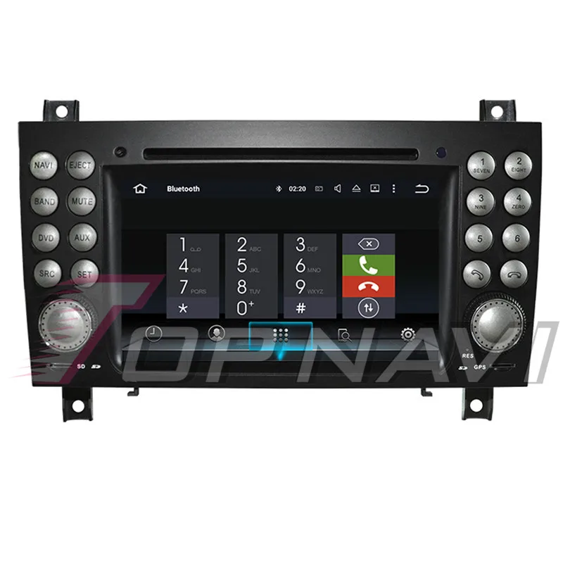 TOPNAVI Восьмиядерный Android 10 0 автомобильный DVD мультимедийный плеер для SLK 171 2004 2005 2006