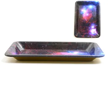 

Mini 18cm*12.5cm Rolling Tray Tobacco Storage Plate Discs for Smoke Rolling Herb Grinder Water Pipe Hookah Shisha Accessories
