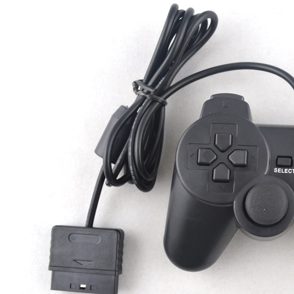 Xunbeifang 2 шт. проводной игровой контроллер вибрации геймпад для sony для PS2 контроллер Джойстик для playstation 2