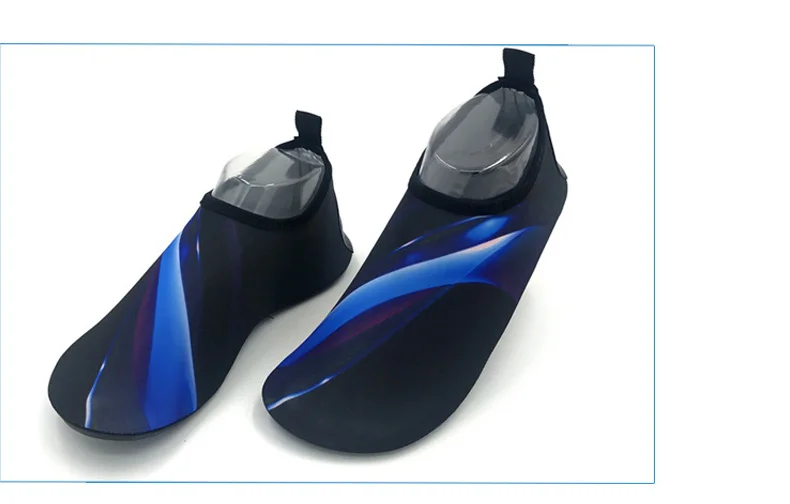 1 (16)CGILO CUBE Light Aqua Shoes Men Women Color lines Wade Convenient Beach Sports Running Shoes