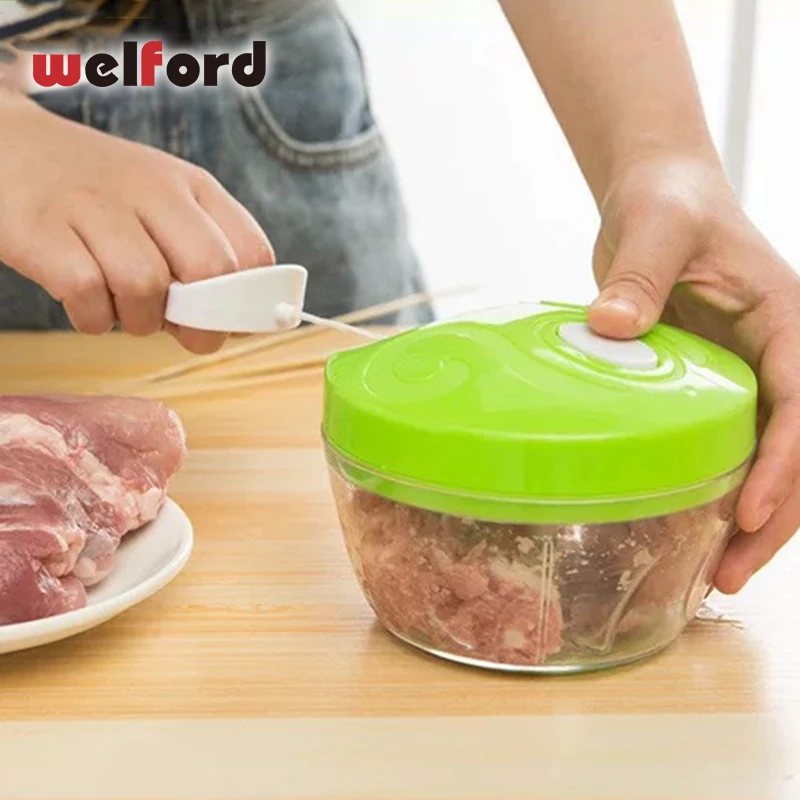 Multifunction Manual Grinders Meat Vegetable Fruit Twist Shredder Chopper Grinder Mincer Household Food Processor Kitchen tools | Дом и сад