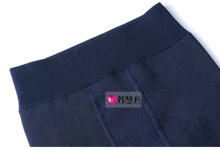 S-XL 8 ألوان الشتاء جديد أزياء المرأة الدافئة طماق مرونة عالية نوعية جيدة الصلبة كل مباراة طماق سميكة المخملية السراويل