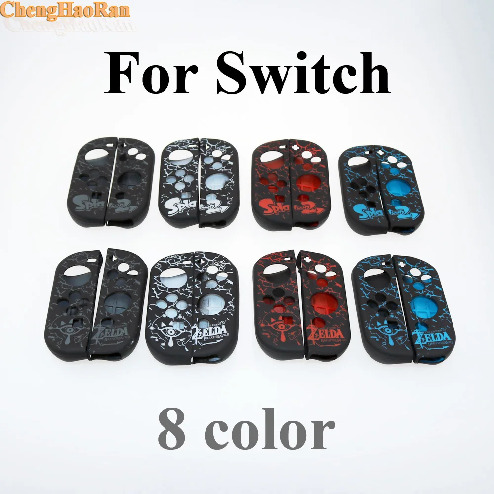 

8 styles For NS Game Accessories Soft Silicone Case Cover Skin Left Right for Nintend Switch Joy-Con NS NX Console Controller