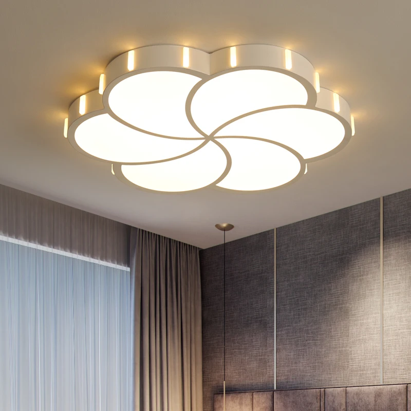 

New White Finish led Ceiling Lights for Children room Bedroom Living room AC110V-220V Modern led ceiling Lamp light fixtures